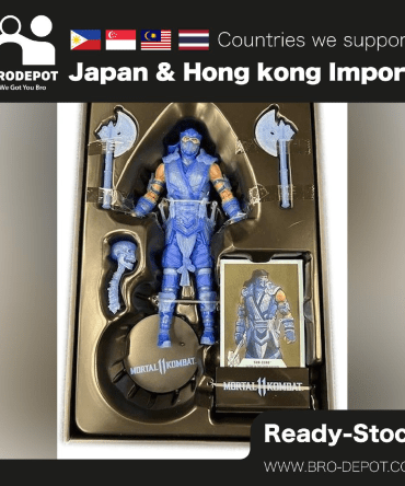 [Ready Stock] McFarlane MORTAL KOMBAT 7IN - Glow in the Dark SUB-ZERO (GOLD LABEL)