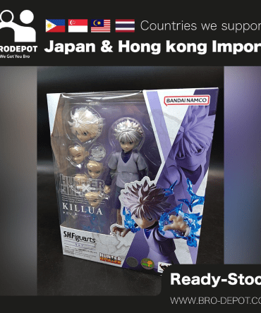 [Ready stock] Bandai Tamashii Nations S.H.Figuarts Hunter x Hunter KILLUA