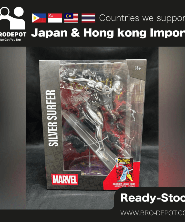 [Ready Stock] McFarlane MARVEL COLLECTION 1:6TH WV6 - SILVER SURFER