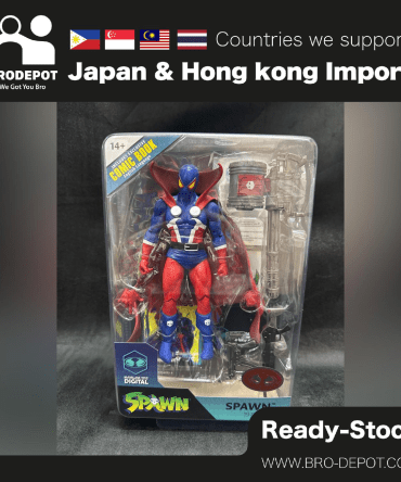 [Ready Stock] McFarlane SPAWN 7IN FIGURE WITH COMIC - SPAWN 1977