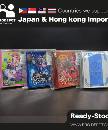 [Ready stock] Bandai Carddass Gundam Card Game  Official Card Sleeve 01 [Box]