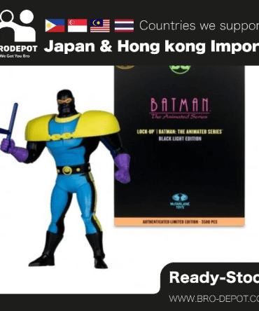 [Ready Stock] McFarlane DC DIRECT - BTAS - BLACK LIGHT LOCK-UP (GOLD LABEL)
