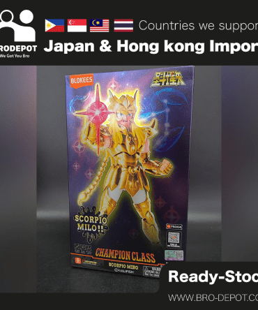 [Ready stock] Blokees Figures - Saint Seiya CC03 - SCORPIO MILO