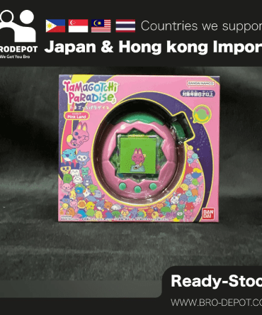 [Ready stock] Bandai Tamagotchi Paradise - Pink Land