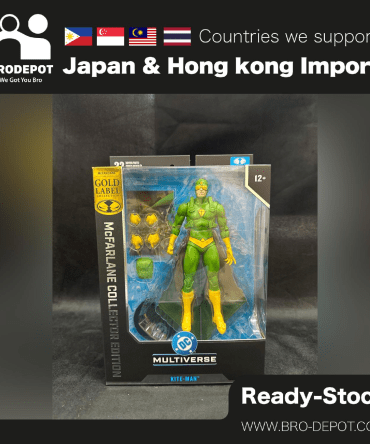 [Ready Stock] McFarlane DC MCFARLANE COLLECTOR EDITION 7IN - #43 KITE MAN (G0LD LABEL)