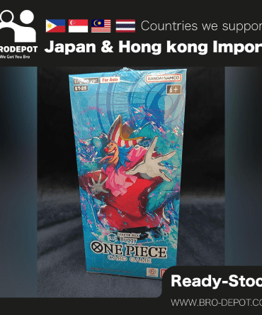 [Ready stock] Bandai Carddass ONE PIECE CARD GAME STARTER DECK -BLUE Buggy- [ST-25] [ENG]