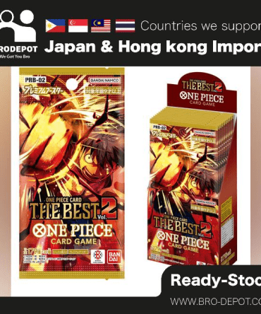 [Ready stock] Bandai Carddass - One Piece Card Game Premium Booster Vol.2 [PRB-02] [JP] [Case]