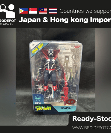[Ready Stock] McFarlane SPAWN 7IN FIGURE WITH COMIC - SPAWN 1977 (VARIANT)