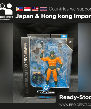 [Ready Stock] McFarlane DC MCFARLANE COLLECTOR EDITION 7IN WV12 - #44 MIRROR MASTER