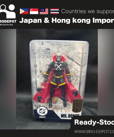 [Ready Stock] McFarlane DC DIRECT 7IN FIGURE WITH COMIC - MR. BONES