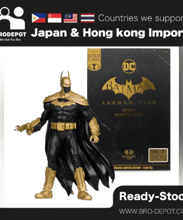 [Ready Stock] McFarlane DC MULTIVERSE 7IN - BATMAN (GOLD LABEL)