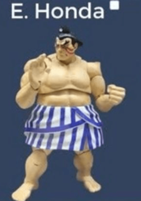 Jada Toys 1:12 Street Fighter E. Honda
