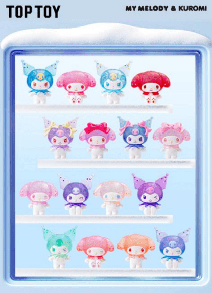 Sanrio Kuromi & My Melody Ramune-style Mini Figures Surprise Bag