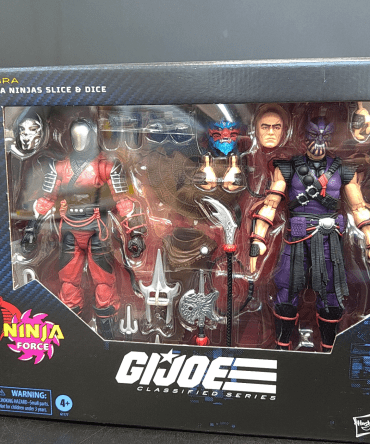 [Ready Stock] HASBRO - G.I. Joe Classified Series #160 Cobra Ninjas Slice & Dice.