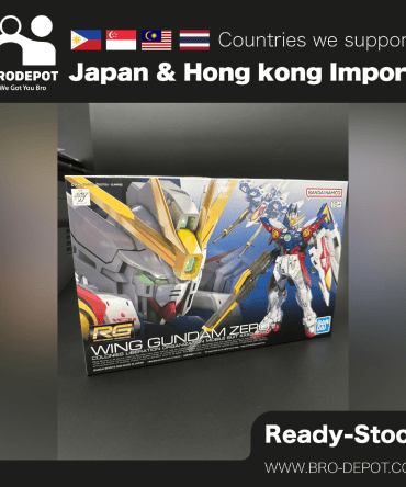 [Ready stock] Bandai RG 1/144 Wing Gundam Zero