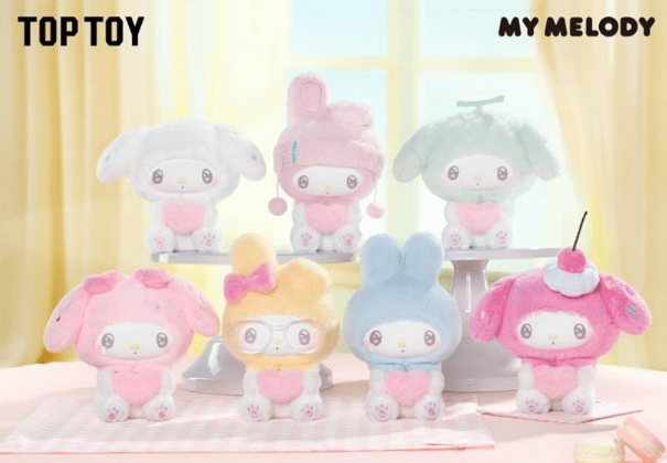 Sanrio My Melody 50th Anniversary Milk Candy Vinyl Plush Blind Box