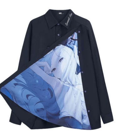 Good Smile Moment Blue Archive Reversible Design Shirt Sorasaki Haruna [XL]
