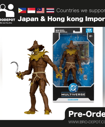 [Ready stock] McFarlane DC MULTIVERSE 7IN - SCARECROW (DC CLASSIC)