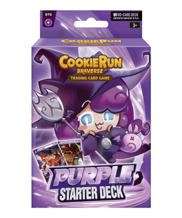 [Ready Stock] Devsisters【ST-5】CookieRun Card Game Starter Deck - PURPLE (REPRINT) [Case]