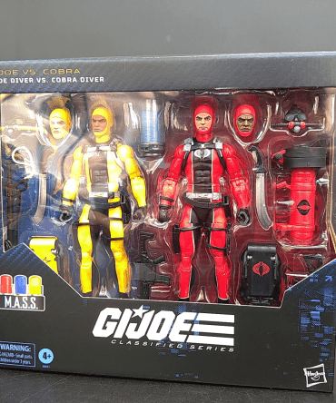 [Ready Stock] HASBRO - G.I.Joe Classified Series 169 Diver Vs. Cobra Diver