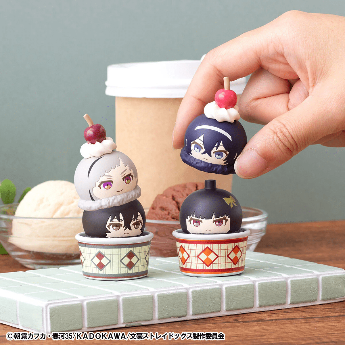 Premium Bandai Megahouse Tsumichen Stack up & Change Bungo Stray Dogs【with gift】 - Image 2
