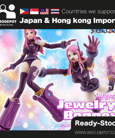 [Ready stock] Bandai Tamashii Nations S.H.Figuarts JEWELRY BONNEY -EGG HEAD-