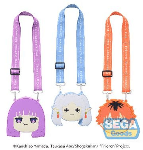 Sega "Frieren: Beyond Journey's End" PtZ Silicone Pouch with Shoulder Strap