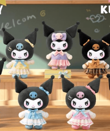 Sanrio Kuromi School Life Series Plush Pendant Blind Box