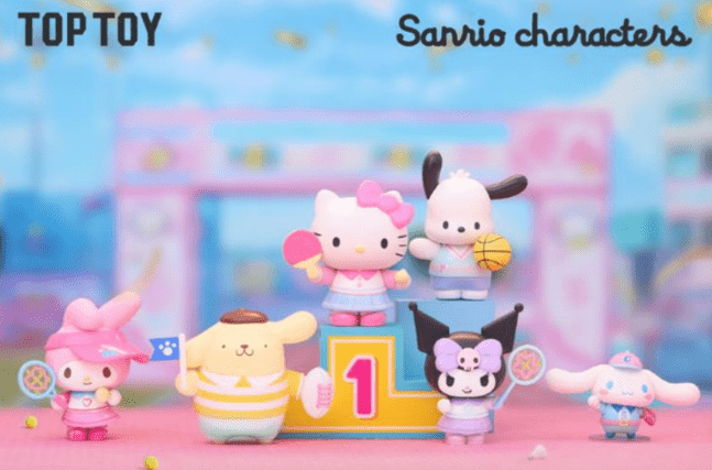 Sanrio characters Vibrant Sports Meeting Series Figures Blind Box