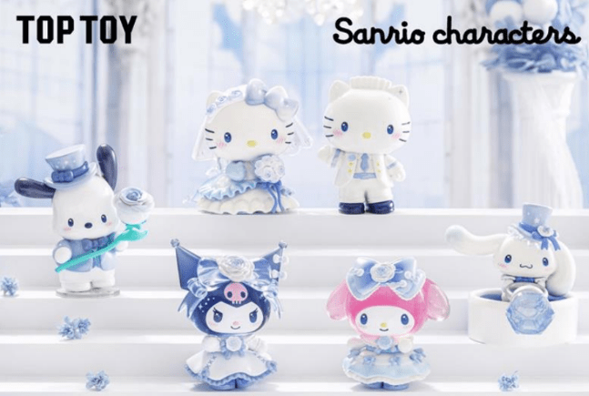 Sanrio characters Romantic Wedding Series Figures Blind Box