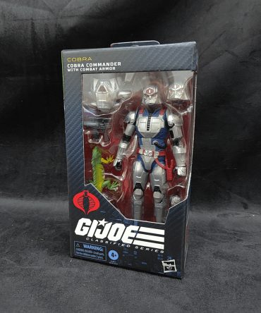 [Ready Stock] HASBRO - G.I. Joe Classified Series #168, Cobra Commander With Combat Armor
