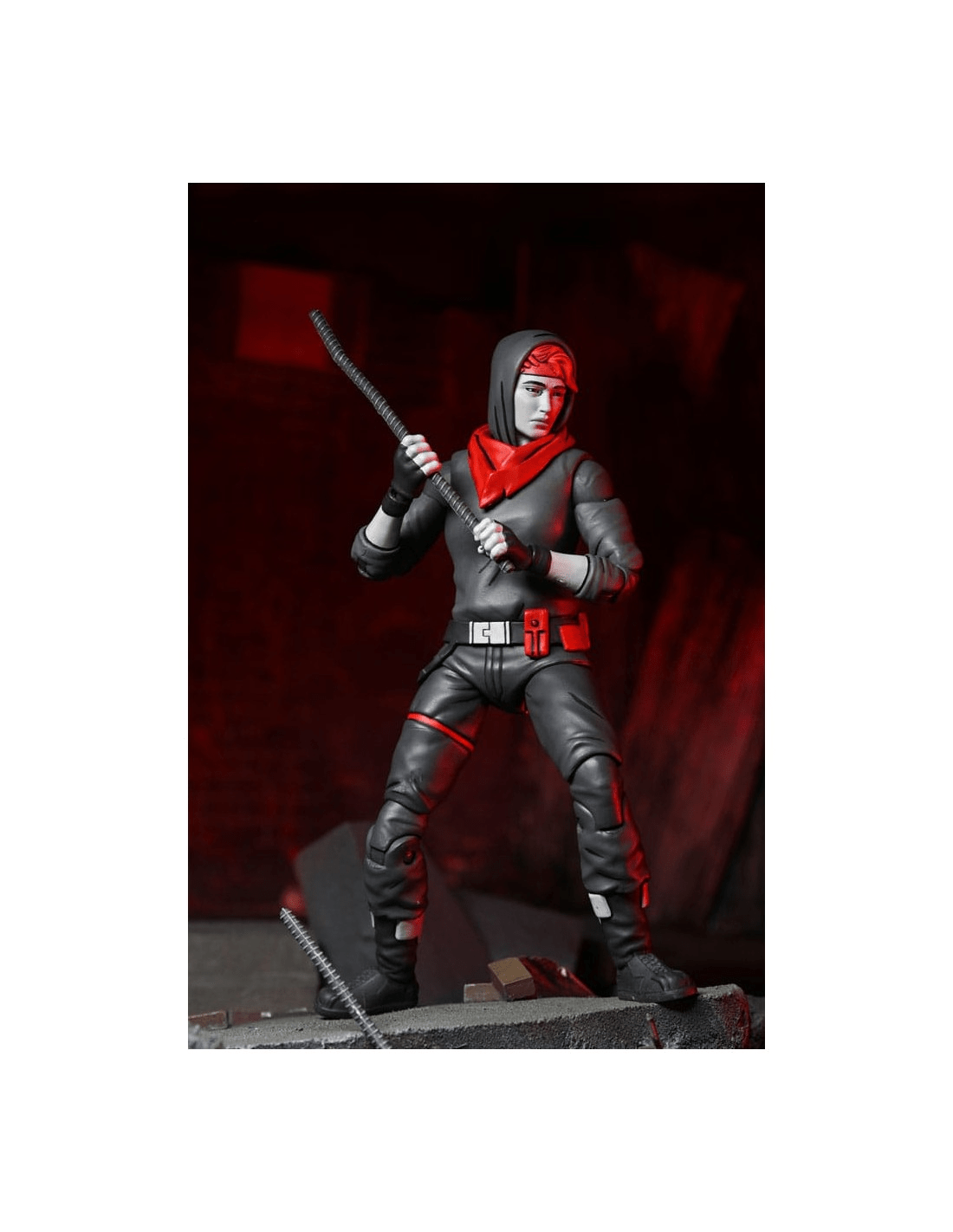 Neca Teenage Mutant Ninja Turtles (The Last Ronin - The Lost Years) - 7" Scale Action Figure - April (Nightwatcher) - Image 7