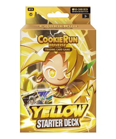 [Ready Stock] Devsisters【ST-2】CookieRun Card Game Starter Deck - YELLOW (REPRINT) [Case]