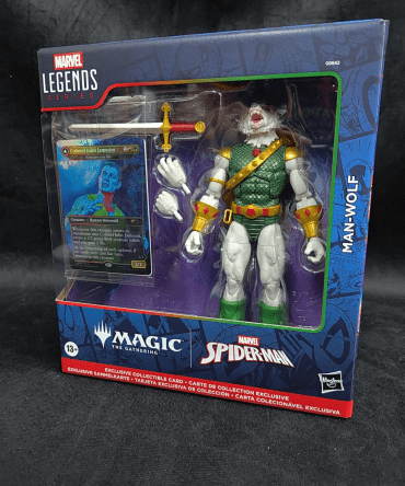 [Ready Stock] Marvel Legends Series Magic: The Gathering Man-Wolf (with card)
