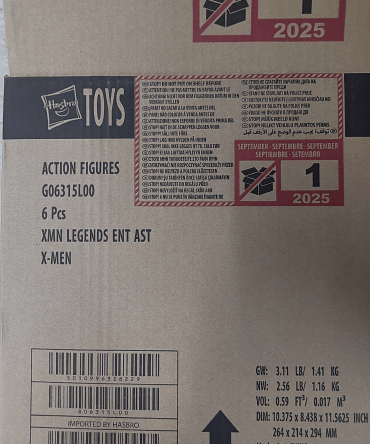 [Ready Stock] HASBRO - MARVEL LEGENDS X-MEN 97 SET OF 6 ACTION FIGURE