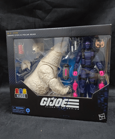 [Ready Stock] HASBRO - G.I. Joe Classified Series #161, Snake Eyes & Polar Bear Set