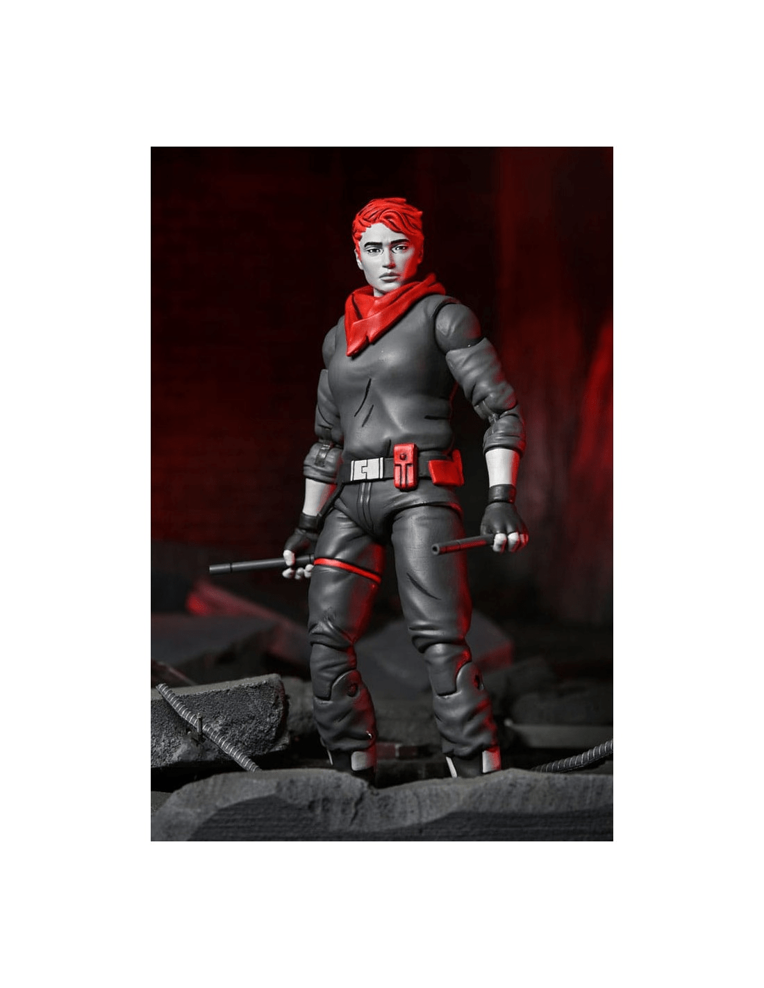 Neca Teenage Mutant Ninja Turtles (The Last Ronin - The Lost Years) - 7" Scale Action Figure - April (Nightwatcher) - Image 5