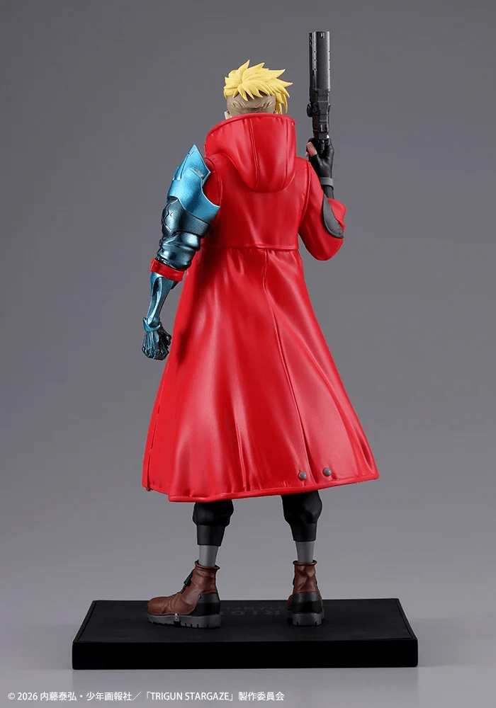 Kotobukiya (GP012) Trigun Stampede: Vash the Stampede Trigun Stampede Oshi Works 1/7 Pre-Painted PVC Statue - Image 5
