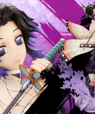 Kotobukiya (PV418) Demon Slayer: Kimetsu no Yaiba ARTFX J Shinobu Kocho Pre-Painted PVC Statue (Re-run)