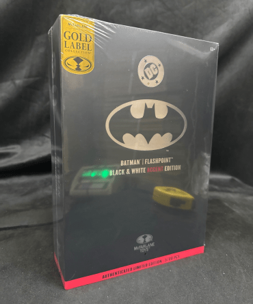 [Ready Stock] McFarlane DC MULTIVERSE 7IN - BATMAN (FLASHPOINT)(B&W with accent)(GOLD LABEL)