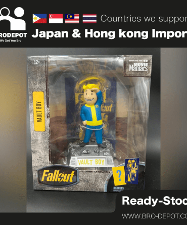 [Ready stock] McFarlane MOVIE MANIACS 6IN POSED - FALLOUT VAULT BOY - VAULT BOY (SSN 2) V3