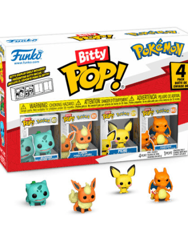 Funko Bitty POP: Pokemon- Bulbasaur 4PK