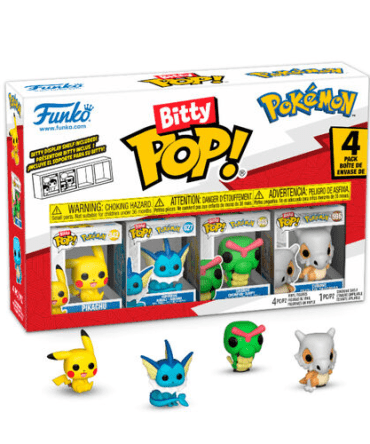 Funko Bitty POP: Pokemon- Pikachu4PK