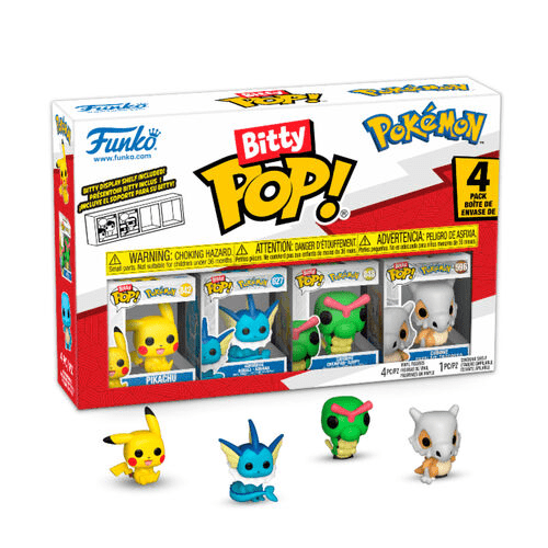 Funko Bitty POP: Pokemon- Pikachu4PK