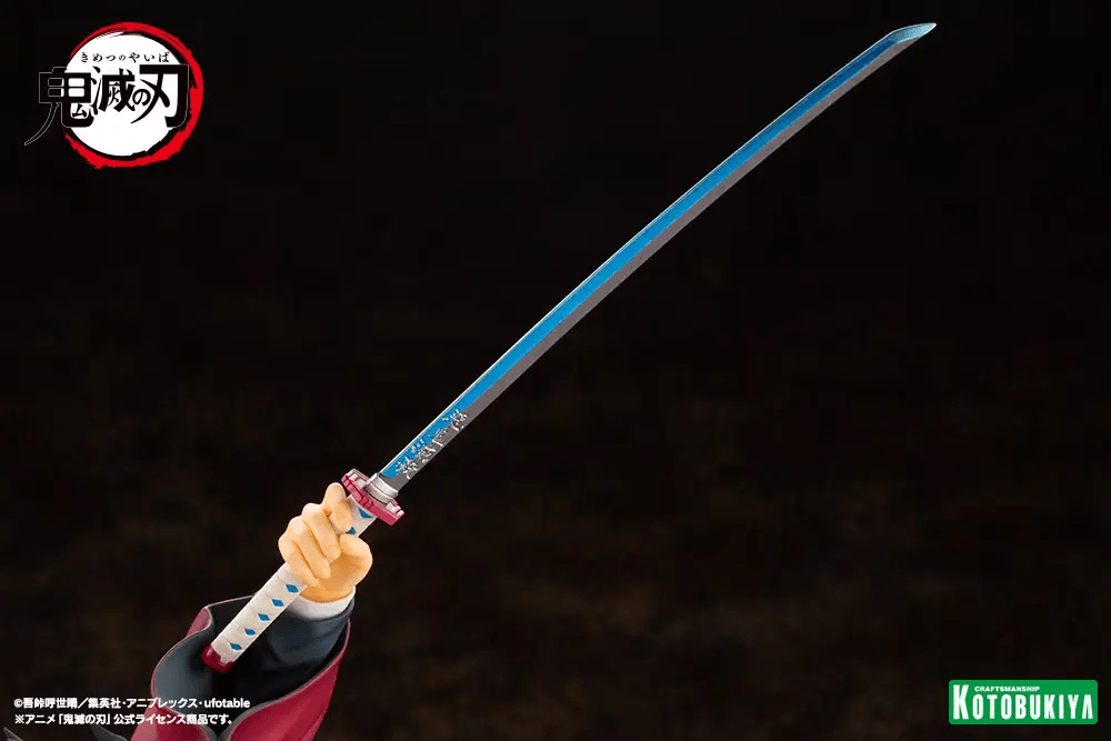 Kotobukiya (PV417) Demon Slayer: Kimetsu no Yaiba ARTFX J Giyu Tomioka 1/8 Pre-Painted PVC Statue (Re-run) - Image 12