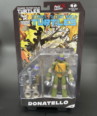 [Ready Stock] McFarlane TMNT 5IN FIGURE WITH COMIC WV1 - DONATELLO