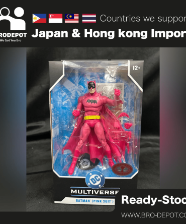 [Ready Stock] McFarlane DC MULTIVERSE 7IN - PINK BATMAN (CHASE)