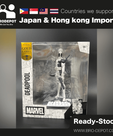 [Ready stock] McFarlane MARVEL COLLECTION 1:10TH - DEADPOOL (THE NEW MUTANTS #98)(LINE ART)(GOLD LABEL)