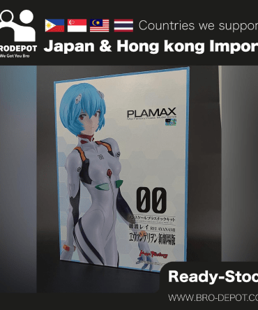 [Ready stock] Max Factory PLAMAX Rebuild of Evangelion Rei Ayanami Plastic Model