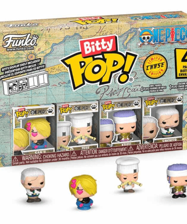 Funko Bitty POP: One Piece- Sanji 4pk